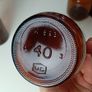 436 - Set of 5 Vintage Amber Glass Collectible Decorative Bottles Image 8
