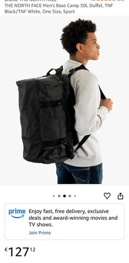 North Face bag