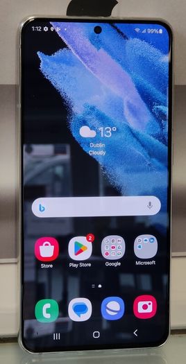 Samsung S21 5G 128GB Dual Sim Unlocked White (Excellent).