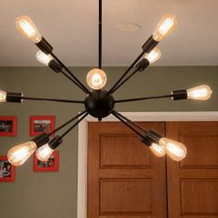 Black pendant ceiling light