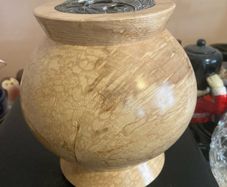 hand craved Donegal vase free postage