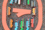 Thomas the tank engine train set