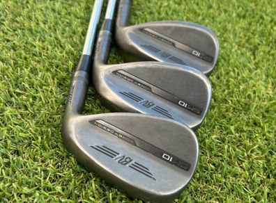 Titleist Vokey SM10 Raw Wedges 50 56 60 AMT Black Shafts