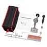 Knife Sharpener 360-degree Rotation Fixed Angle Manual Knife Sharpener With 4 Whetstones Desktop Clip-on Knife Sharpener Kit Image 5