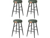Set of 4 Bar stools faux leather  FREE DELIVERY