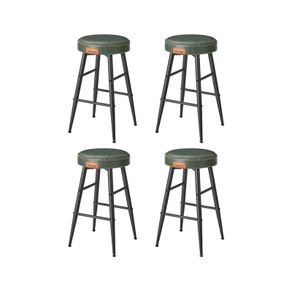Set of 4 Bar stools faux leather  FREE DELIVERY