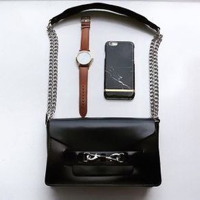 Rebecca Minkoff Florence Small Crossbody Bag in Black
