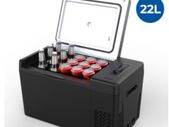 Car Mini Fridge 12V Portable Compressor Refrigerator 22L/28L Cooler For Caravan Camping Travel or Cosmetic Freezer