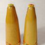 Hand Painted Wooden Folk Art Wedding Dolls Image 3