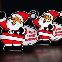 Custom Santa Lightbox