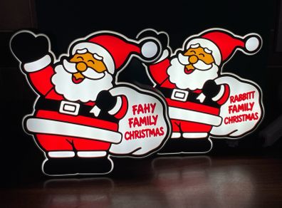 Custom Santa Lightbox