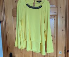 Julien McDonald yellow top