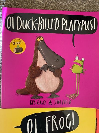 childrens books - 6 x oi dog series