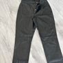 Peacocks Faux leather black slim fit trousers UK10 Image 3