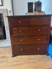 Mahogany drawers