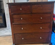 Mahogany drawers