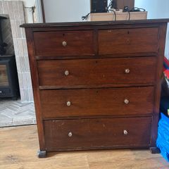 Mahogany drawers