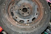 14" Tyres with Rims ( 3 x Mixed size Tyres)