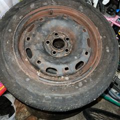 14" Tyres with Rims ( 3 x Mixed size Tyres)