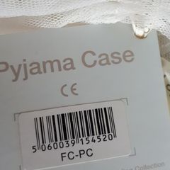 New childs pyjama case tags attached