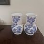 vintage blue white Image 2