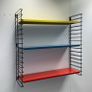 Vintage mid-century spaceage 100% genuine Tomado shelving c1960. Image 6