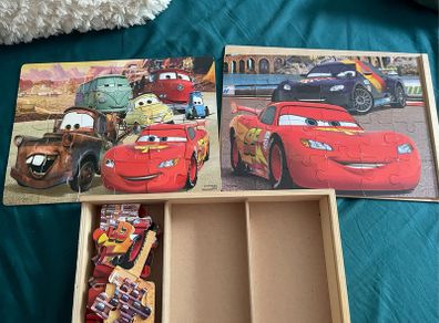 Wooden Jigsaw/ Puzzle Lightning McQueen