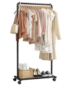 Brand New Sakugi Clothes Rack - Clothes Rack on Wheels
