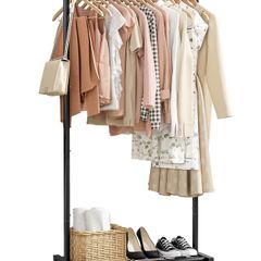 Brand New Sakugi Clothes Rack - Clothes Rack on Wheels