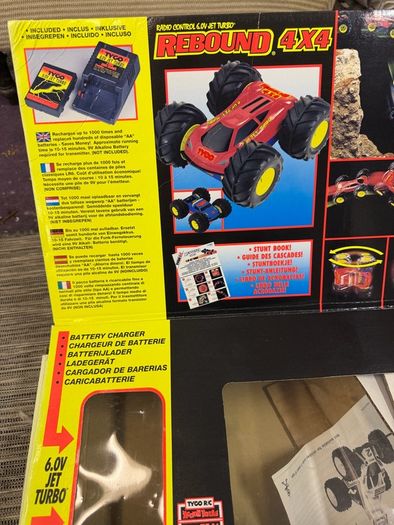 Vintage 1995 Tyco remote controlled "Rebound"