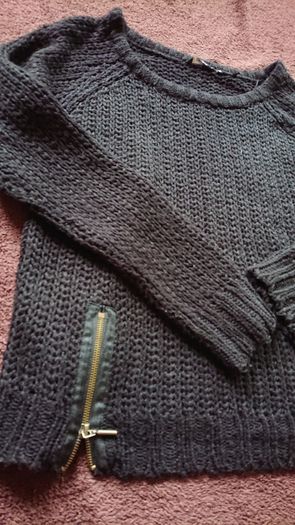 Golddigga Black Jumper  Size 12