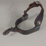 Hand forged Western cowboy spurs boot straps Image 3