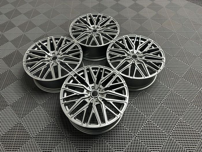 20" Inch Mesh Transit Sport Alloy wheels Ford Transit Custom Van Vw Transporter T7 6x120