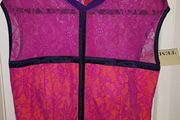 Tempest Color Block Dress Size 14 (nwt)