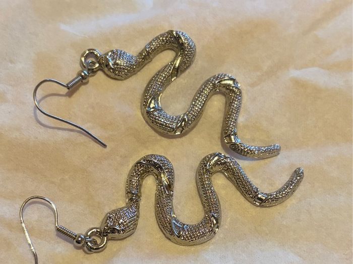 Two pairs of costume earrings