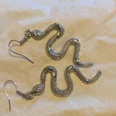 Two pairs of costume earrings