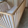 Childs cot and baby bath Image 4