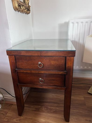 solid side table/ lockers - 150 ono