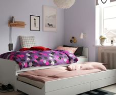Kids double bed with mattress