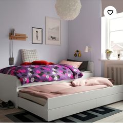 Kids double bed with mattress