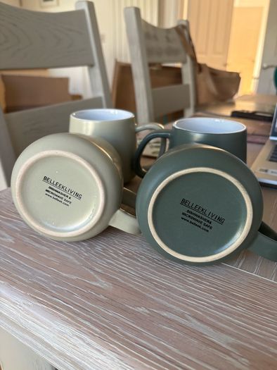 Belleek cups