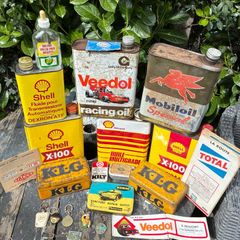 Vintage Petrol / Garage job lot collection