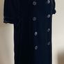 H & M Studio Rare Velvet Shortsleeved Coat/Coatdress NWT Size UK 10 Image 2