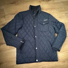 Diesel jacket navy boys elegant for 14 years boys quilted jacket