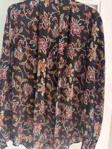 Women's paisley blouse