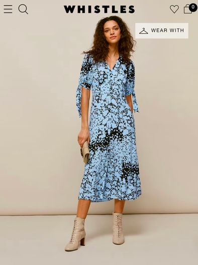 Whistles brand dress