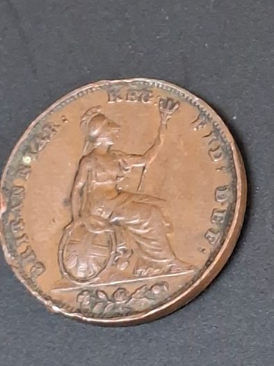 Farthing coins