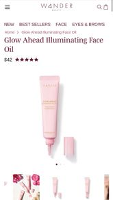 Wander beauty Glow Ahead Illuminating Face Oil