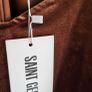 SAINT GENIES brown velour side slit dress Sz 12UK - Bnwt Image 3