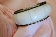 Vintage brass &amp; horn braclet